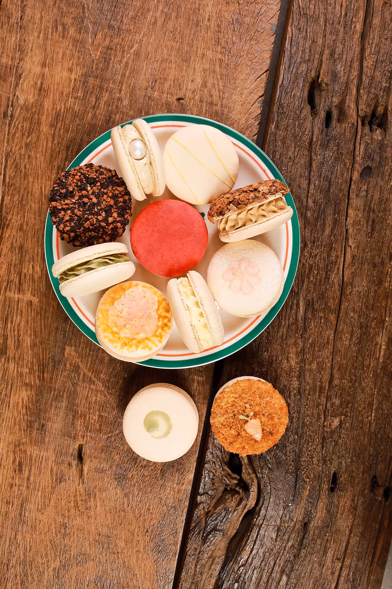 마카롱 음식사진 촬영 포트폴리오 - 파스텔 라인업·선물세트 사례 2건